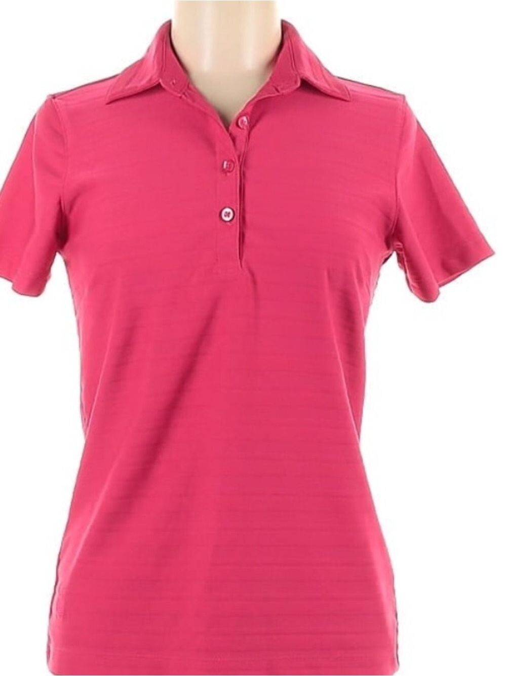 Kate Lord Pink Short-Sleeve Polo Top